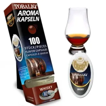 Tobaliq "Whisky" Aromakapsel mit 100 Kugeln-1 Dose